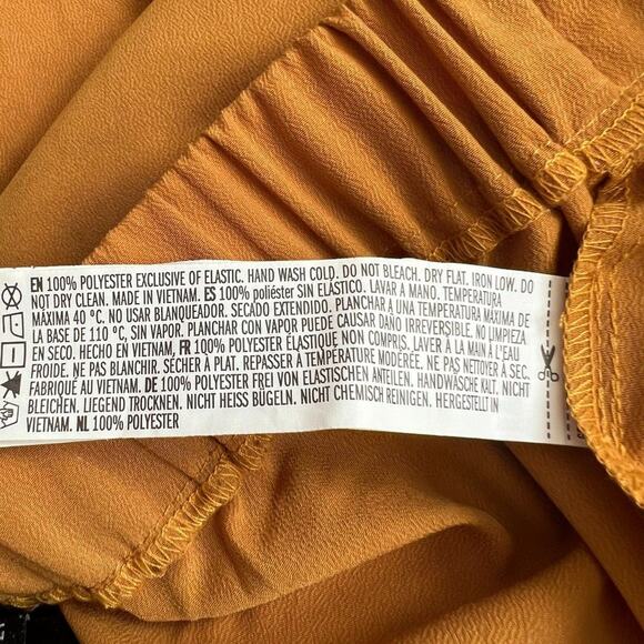 Forever 21 Yellow Slacks Pants, M - Picture 5 of 5